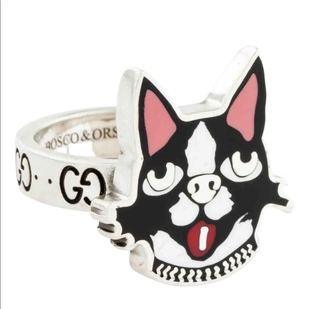 Gucci Bosco Ring Sterling Silver size 7